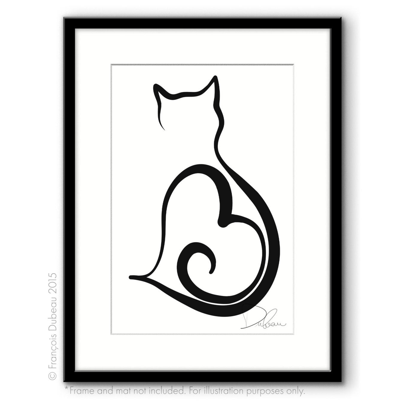 Chat Coeur