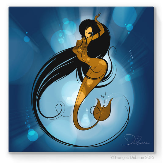 Mermaid in Blue